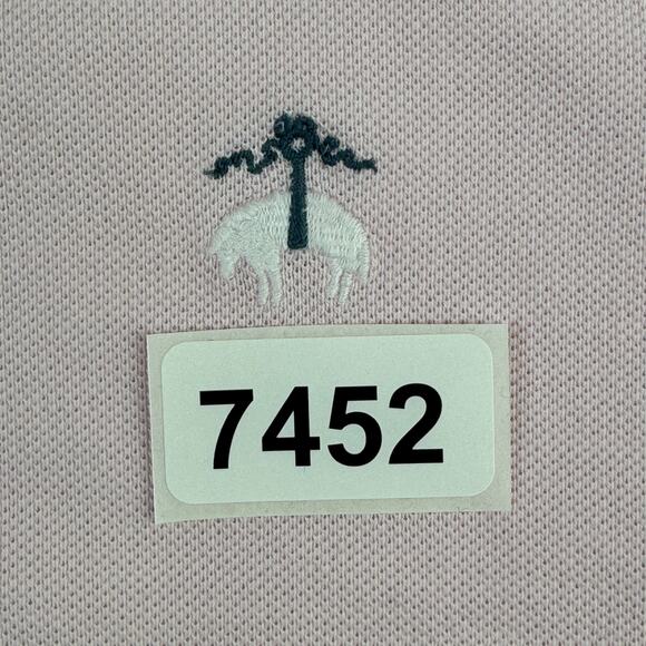 Brooks Brothers Pink Golden Fleece Slim Fit Performance Polo Shirt Size Large - Picture 16 of 16